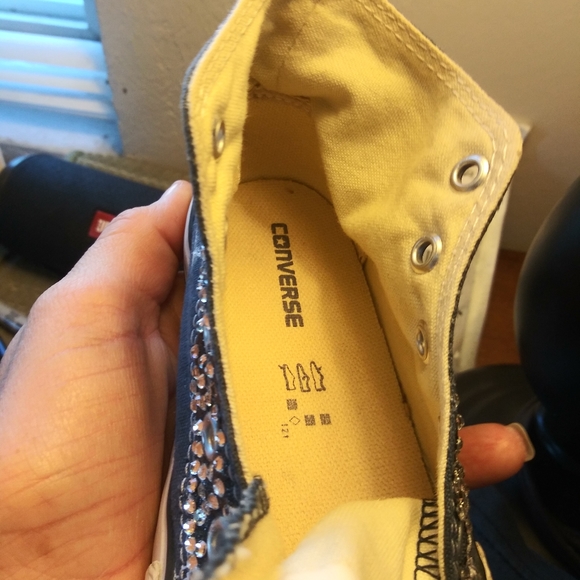 Toddler Disney’s BayMax Embellished Bling Converse - Picture 5 of 9